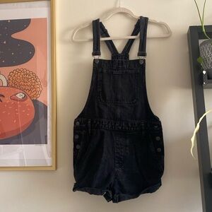 Madewell Black Shorts Overall